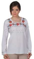 Gülşen Uzun Kollu Şile Bezi Bluz